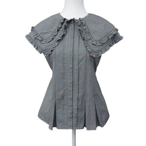 Snidel - Big Collar Sleeveless Blouse